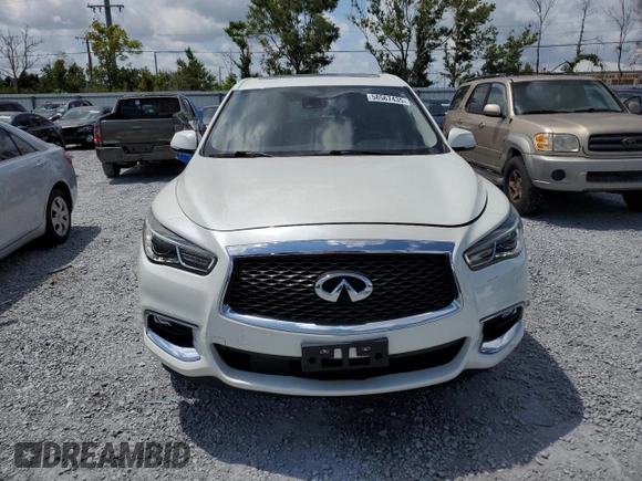 2020 Infiniti QX60 Pure with VIN 5N1DL0MM9LC520735, listed as a Copart auction lot 58567435 with 66,737 mi miles and Salvage title. Bid and sale history available at DreamBid. Image 5.