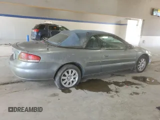 2006 Chrysler Sebring GTC z VIN 1C3EL75R16N283733, wystawiony jako Copart lot #56597885 z przebiegiem 111 367 mil mil oraz Czysty tytuł • Clean title. Historia ofert i sprzedaży dostępna na DreamBid. Obrazek 3.