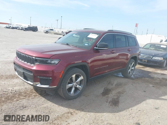 2021 Jeep Grand Cherokee Limited with VIN 1C4RJKBGXM8119742, listed as a IAAI auction lot 41839316 with 86,491 mi miles and . Bid and sale history available at DreamBid. Image 2.