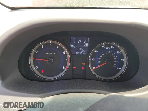 2017 Hyundai Accent Value Edition with VIN KMHCT4AE3HU220903, listed as a Copart auction lot 53548145 with 85,131 mi miles and Salvage Title. Bid and sale history available at DreamBid. Image 9.