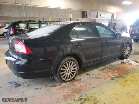 2008 Mercury Milan Premier with VIN 3MEHM08188R662665, listed as a Copart auction lot 45343885 with 248,477 mi miles and Salvage Title. Bid and sale history available at carsss.com. Image 3.