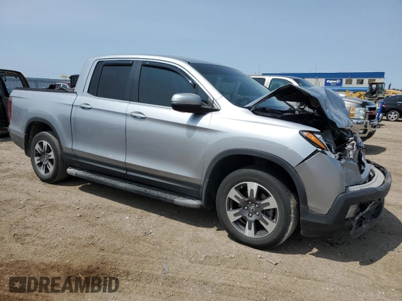 2019 Honda Ridgeline RTL with VIN 5FPYK3F5XKB024822, listed as a Copart auction lot 58831485 with Not provided miles and Salvage title. Bid and sale history available at DreamBid. Image 4.