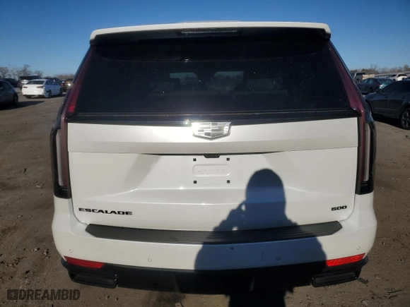 2024 Cadillac Escalade 4WD Sport Platinum with VIN 1GYS4GKL1RR347918, listed as a Copart auction lot 83556094 with 0 mi miles and Salvage Title. Bid and sale history available at carsss.com. Image 6.
