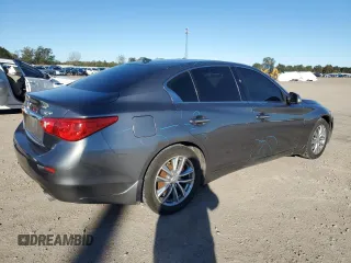 2017 Infiniti Q50 2.0t Sport with VIN JN1CV7AR8HM681391, listed as a Copart auction lot 81576354 with 136,386 mi miles and Salvage Title. Bid and sale history available at carsss.com. Image 3.