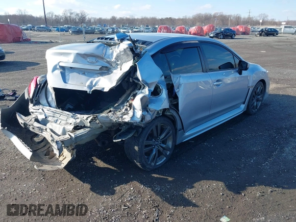 2016 Subaru WRX Premium with VIN JF1VA1E65G9810998, listed as a IAAI auction lot 41545599 with 123,135 mi miles. Bid and sale history available at carsss.com. Image 4.