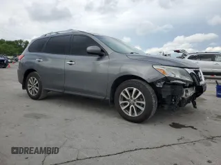 2015 Nissan Pathfinder SV with VIN 5N1AR2MN0FC644645, listed as a Copart auction lot 54416355 with 132,598 mi miles and Clean title. Bid and sale history available at DreamBid. Image 4.