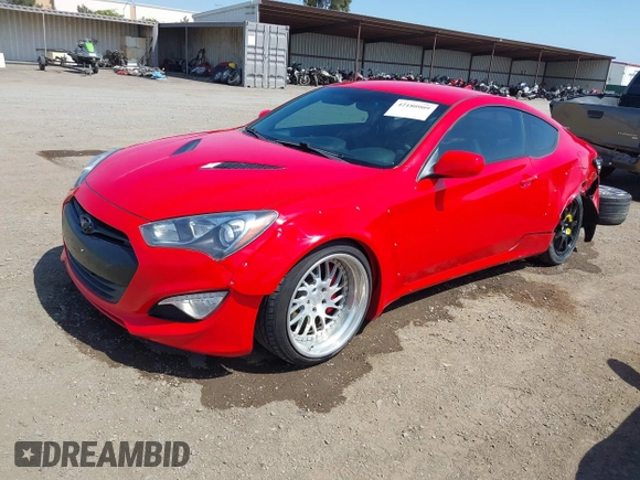 2014 Hyundai Genesis Coupe R-Spec z VIN KMHHT6KD3EU113885, wystawiony jako IAAI lot #42180909 z przebiegiem 65 272 mil mil oraz . Historia ofert i sprzedaży dostępna na DreamBid. Obrazek 2.