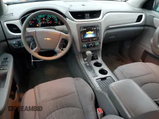 2014 Chevrolet Traverse LS z VIN 1GNKVFED2EJ141427, wystawiony jako Copart lot #83452714 z przebiegiem 132 687 mil mil oraz Szkoda całkowita • Salvage title. Historia ofert i sprzedaży dostępna na DreamBid. Obrazek 8.