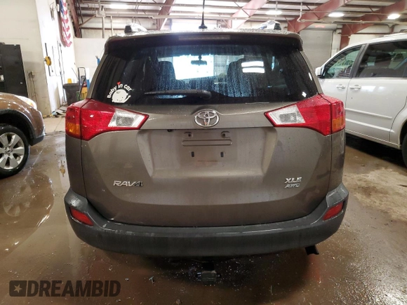 2014 Toyota RAV4 XLE with VIN JTMRFREVXED065100, listed as a Copart auction lot 48303505 with 120,779 mi miles and Clean Title. Bid and sale history available at carsss.com. Image 6.
