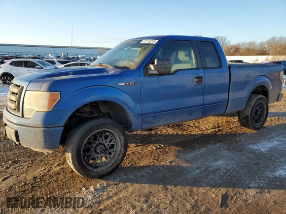 2011 Ford F-150 XL with VIN 1FTEX1EM2BFD04014, listed as a Copart auction lot 42110215 with 154,696 mi miles and Clean Title. Bid and sale history available at carsss.com. Image 1.