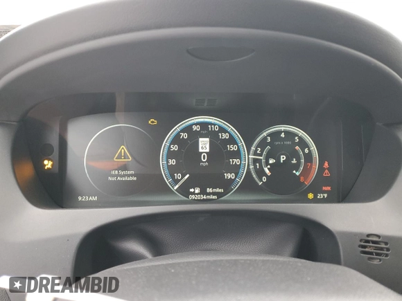 2019 Jaguar XE with VIN SAJAP4GX1KCP45496, listed as a Copart auction lot 42510005 with 92,034 mi miles and Clean Title. Bid and sale history available at DreamBid. Image 9.