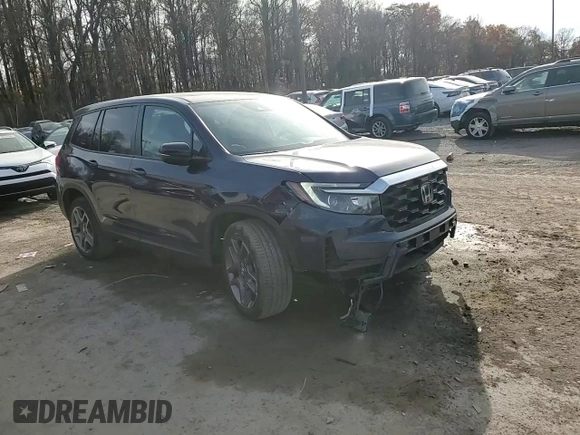2023 Honda Passport EX-L with VIN 5FNYF8H5XPB033406, listed as a Copart auction lot 78455204 with 36,414 mi miles and Salvage title. Bid and sale history available at DreamBid. Image 15.