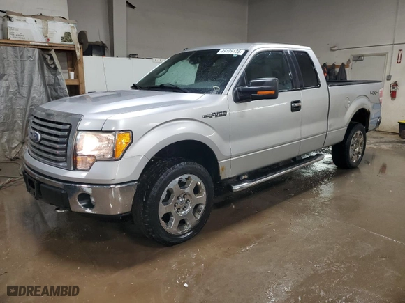 2011 Ford F-150 XL with VIN 1FTFX1EF2BFA18864, listed as a Copart auction lot 49109135 with 107,395 mi miles and Salvage Title. Bid and sale history available at carsss.com. Image 1.