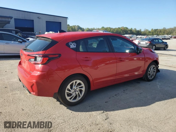 2024 Subaru Impreza with VIN JF1GUABC1R8362861, listed as a Copart auction lot 71755884 with 992 mi miles and Salvage Title. Bid and sale history available at carsss.com. Image 3.