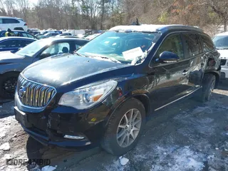 2015 Buick Enclave Leather with VIN 5GAKVBKD3FJ135368, listed as a IAAI auction lot 41592765 with 157,482 mi miles. Bid and sale history available at carsss.com. Image 2.