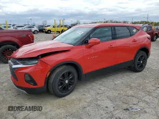 2020 Chevrolet Blazer LT with VIN 3GNKBBRA6LS548616, listed as a Copart auction lot 53315785 with 68,786 mi miles and Salvage title. Bid and sale history available at DreamBid. Image 1.