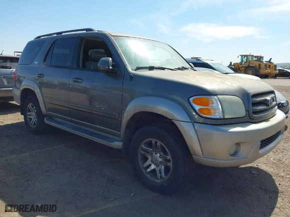 2004 Toyota Sequoia SR5 with VIN 5TDZT34A84S215261, listed as a IAAI auction lot 41996939 with 282,992 mi miles. Bid and sale history available at carsss.com. Image 1.