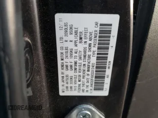 2012 Acura TSX Tech Pkg with VIN JH4CU2F60CC012403, listed as a Copart auction lot 76665504 with 175,374 mi miles and Salvage Title. Bid and sale history available at carsss.com. Image 13.