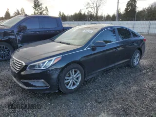 2015 Hyundai Sonata 2.4L SE with VIN 5NPE24AF5FH119250, listed as a Copart auction lot 43619225 with 131,348 mi miles and Salvage Title. Bid and sale history available at carsss.com. Image 1.