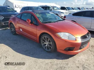 2012 Mitsubishi Eclipse GS with VIN 4A31K5DF6CE008196, listed as a Copart auction lot 80072404 with 0 mi miles and Non Repairable. Bid and sale history available at carsss.com. Image 4.