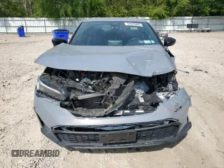 2025 Honda Civic Sport with VIN 2HGFE2F52SH506035, listed as a Copart auction lot 54035805 with 11,141 mi miles and Salvage title. Bid and sale history available at DreamBid. Image 5.