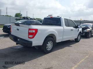 2023 Ford F-150 XL with VIN 1FTEX1C53PKE18890, listed as a IAAI auction lot 42341574 with 50,977 mi miles and . Bid and sale history available at DreamBid. Image 4.