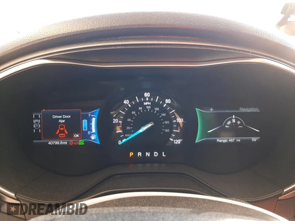 2019 Ford Fusion Hybrid SE with VIN 3FA6P0LU3KR119755, listed as a Copart auction lot 40221613 with 40,799 mi miles. Bid and sale history available at carsss.com. Image 9.