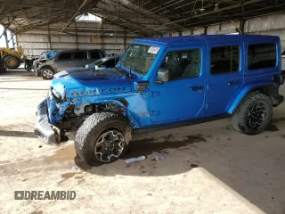 2023 Jeep Wrangler Rubicon z VIN 1C4JJXR6XPW541520, wystawiony jako Copart lot #48265415 z przebiegiem 37 987 mil mil oraz Szkoda całkowita • Salvage title. Historia ofert i sprzedaży dostępna na DreamBid. Obrazek 1.