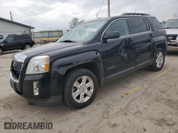 2013 GMC Terrain SLE with VIN 2GKALSEK4D6231048, listed as a Copart auction lot 53974525 with 104,014 mi miles and Salvage Title. Bid and sale history available at DreamBid. Image 1.