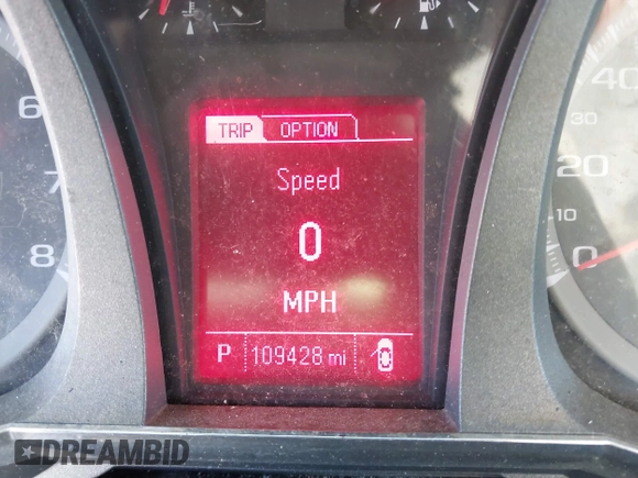 2015 GMC Terrain SLE with VIN 2GKALREK2F6315381, listed as a IAAI auction lot 41437192 with 109,428 mi miles. Bid and sale history available at carsss.com. Image 14.