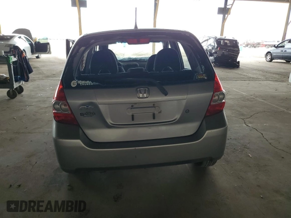 2008 Honda Fit with VIN JHMGD384X8S034358, listed as a Copart auction lot 47859435 with 0 mi miles and Salvage Title. Bid and sale history available at carsss.com. Image 6.