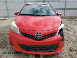 2012 Toyota Yaris L with VIN JTDKTUD32CD517695, listed as a Copart auction lot 57392355 with 201,711 mi miles and Salvage title. Bid and sale history available at DreamBid. Image 5.