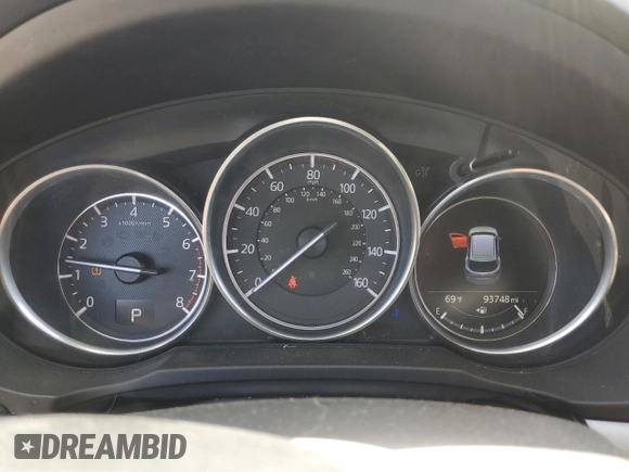 2018 Mazda CX-5 Touring with VIN JM3KFACM6J1323449, listed as a Copart auction lot 54090445 with 93,748 mi miles and Salvage Title. Bid and sale history available at carsss.com. Image 9.