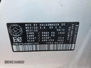 2016 Volkswagen Jetta SEL z VIN 3VWL07AJ9GM401449, wystawiony jako Copart lot #79489034 z przebiegiem 156 918 mil mil oraz Szkoda całkowita • Salvage title. Historia ofert i sprzedaży dostępna na DreamBid. Obrazek 13.