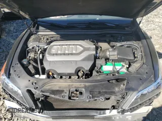 2015 Acura RLX Tech Pkg with VIN JH4KC1F5XFC000005, listed as a Copart auction lot 75747444 with 84,634 mi miles and Salvage Title. Bid and sale history available at carsss.com. Image 11.