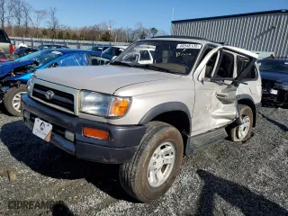 1997 Toyota 4Runner SR5 with VIN JT3HN86R1V0126906, listed as a Copart auction lot 48548135 with 296,907 mi miles and Salvage Title. Bid and sale history available at carsss.com. Image 1.