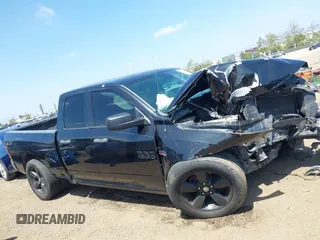 2018 Ram 1500 Tradesman with VIN 1C6RR6FTXJS100752, listed as a IAAI auction lot 42283635 with 91,347 mi miles and . Bid and sale history available at DreamBid. Image 14.