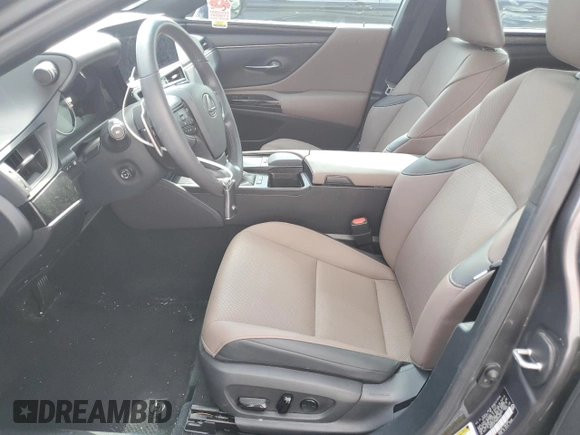 2022 Lexus ES 300h with VIN 58ADA1C17NU017617, listed as a Copart auction lot 61970855 with 16,988 mi miles and Salvage title. Bid and sale history available at DreamBid. Image 7.