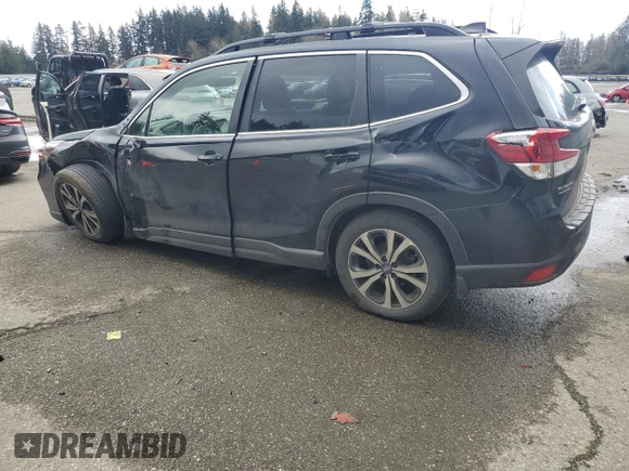 2019 Subaru Forester Limited with VIN JF2SKAUC0KH484335, listed as a Copart auction lot 49064975 with 44,620 mi miles and Salvage Title. Bid and sale history available at carsss.com. Image 2.