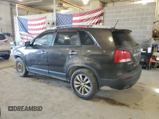 2011 Kia Sorento EX with VIN 5XYKU4A2XBG131972, listed as a Copart auction lot 48138315 with 258,248 mi miles and Salvage Title. Bid and sale history available at carsss.com. Image 2.