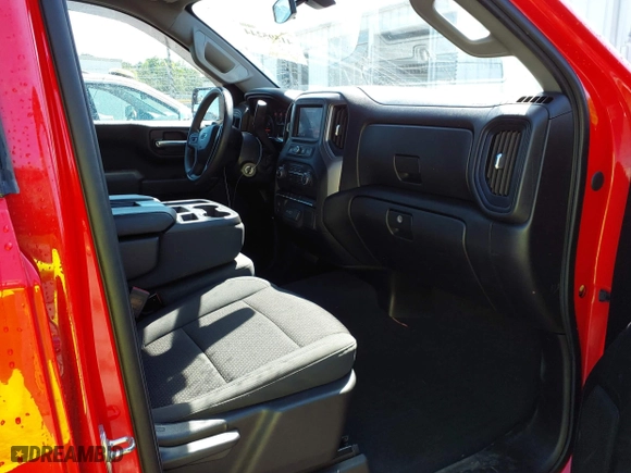 2021 Chevrolet Silverado 1500 Custom Trail Boss with VIN 1GCPYCEH5MZ173277, listed as a IAAI auction lot 41595244 with 100,611 mi miles. Bid and sale history available at carsss.com. Image 5.