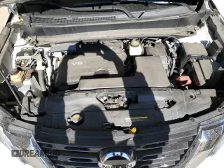 2020 Nissan Pathfinder Platinum with VIN 5N1DR2DM3LC593660, listed as a Copart auction lot 77549734 with 0 mi miles and Salvage Title. Bid and sale history available at carsss.com. Image 12.