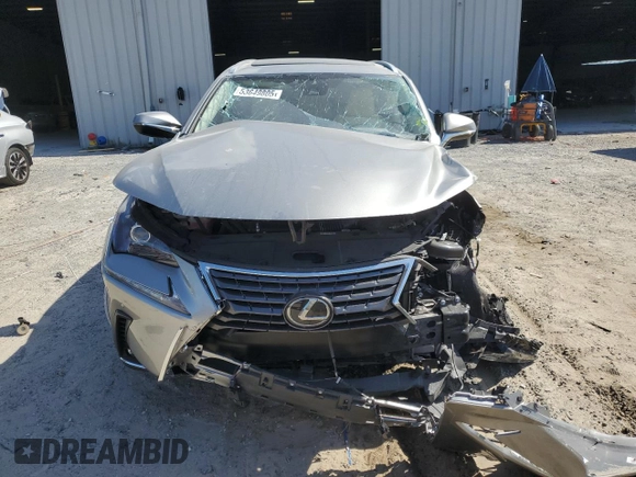 2021 Lexus NX with VIN JTJDARBZ8M2183265, listed as a Copart auction lot 53649805 with 0 mi miles and Non Repairable. Bid and sale history available at carsss.com. Image 5.
