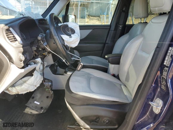 2019 Jeep Renegade Limited with VIN ZACNJBD11KPK01305, listed as a Copart auction lot 84065744 with 0 mi miles and Salvage Title. Bid and sale history available at carsss.com. Image 7.
