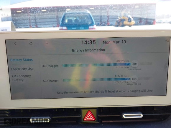 2022 Hyundai Ioniq 5 SEL z VIN KM8KNDAF3NU082824, wystawiony jako IAAI lot #41720414 z przebiegiem 36 693 mil mil oraz . Historia ofert i sprzedaży dostępna na DreamBid. Obrazek 17.