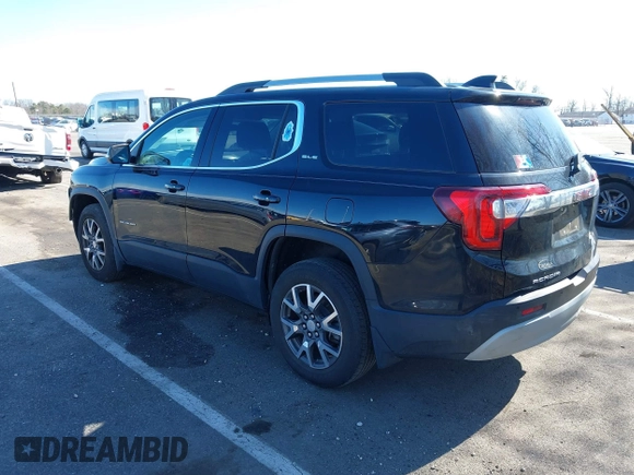 2020 GMC Acadia SLE with VIN 1GKKNKLA4LZ181585, listed as a IAAI auction lot 41833766 with 48,939 mi miles and . Bid and sale history available at carsss.com. Image 3.