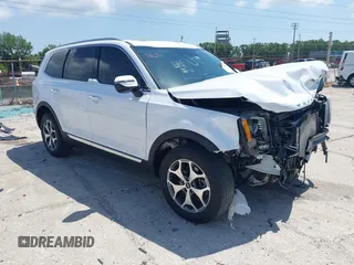 2022 Kia Telluride EX z VIN 5XYP34HC4NG319365, wystawiony jako IAAI lot #41910029 z przebiegiem 27 338 mil mil oraz . Historia ofert i sprzedaży dostępna na DreamBid. Obrazek 1.