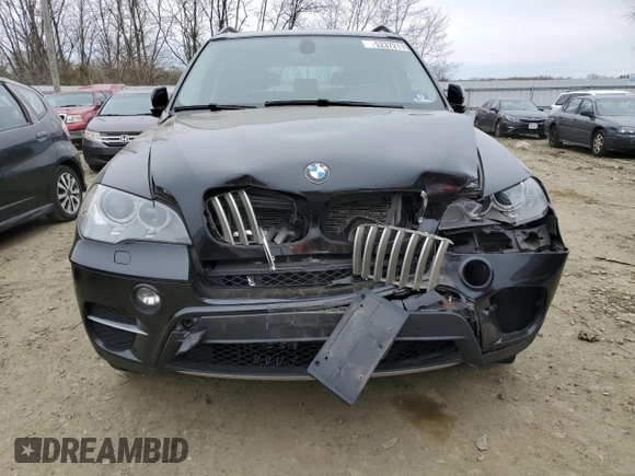 2013 BMW X5 xDrive35i with VIN 5UXZV4C59D0E09161, listed as a Copart auction lot 52372115 with 117,719 mi miles and Salvage Title. Bid and sale history available at carsss.com. Image 5.