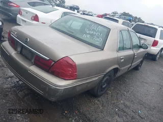 2004 Mercury Grand Marquis GS with VIN 2MEFM74W24X604421, listed as a IAAI auction lot 41929099 with 200,500 mi miles and . Bid and sale history available at DreamBid. Image 4.