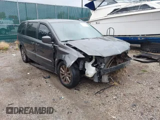 2015 Chrysler Town & Country S with VIN 2C4RC1HG6FR573991, listed as a IAAI auction lot 40759959 with 129,528 mi miles. Bid and sale history available at carsss.com. Image 1.